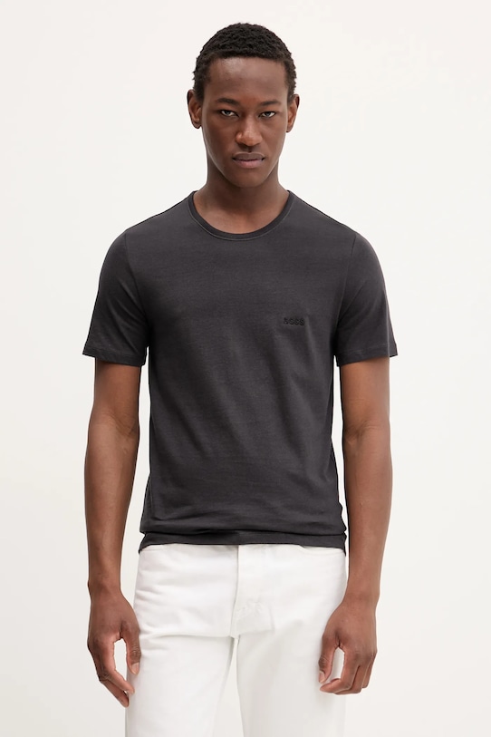 

Набор из 3 хлопковых футболок tshirtrn 3p classic BOSS, серый