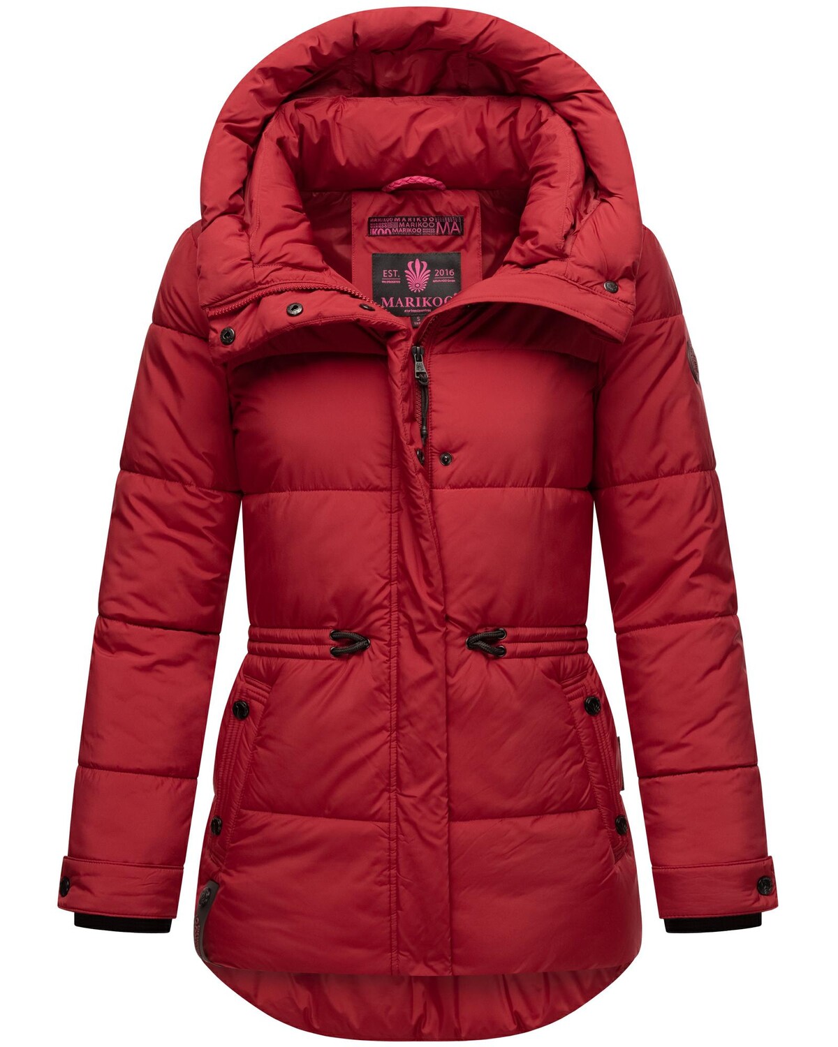 

Пуховик Marikoo Steppjacke Akumaa, цвет Dark Red