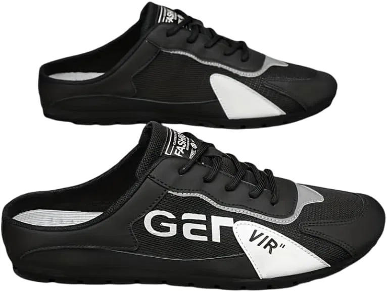 Мужские повседневные мокасины, Slip-On, Black Azttoztto