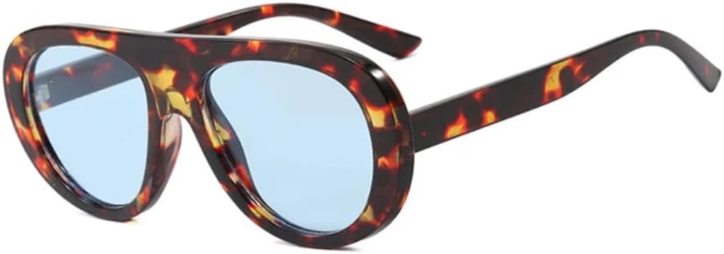 

Солнцезащитные очки с защитой от УФ-излучения UV400 | Леопардовый принт, конфетные цвета, панк | для женщин и мужчин, для занятий спортом на открытом воздухе и вождения DSVIGF, Leopard-blue