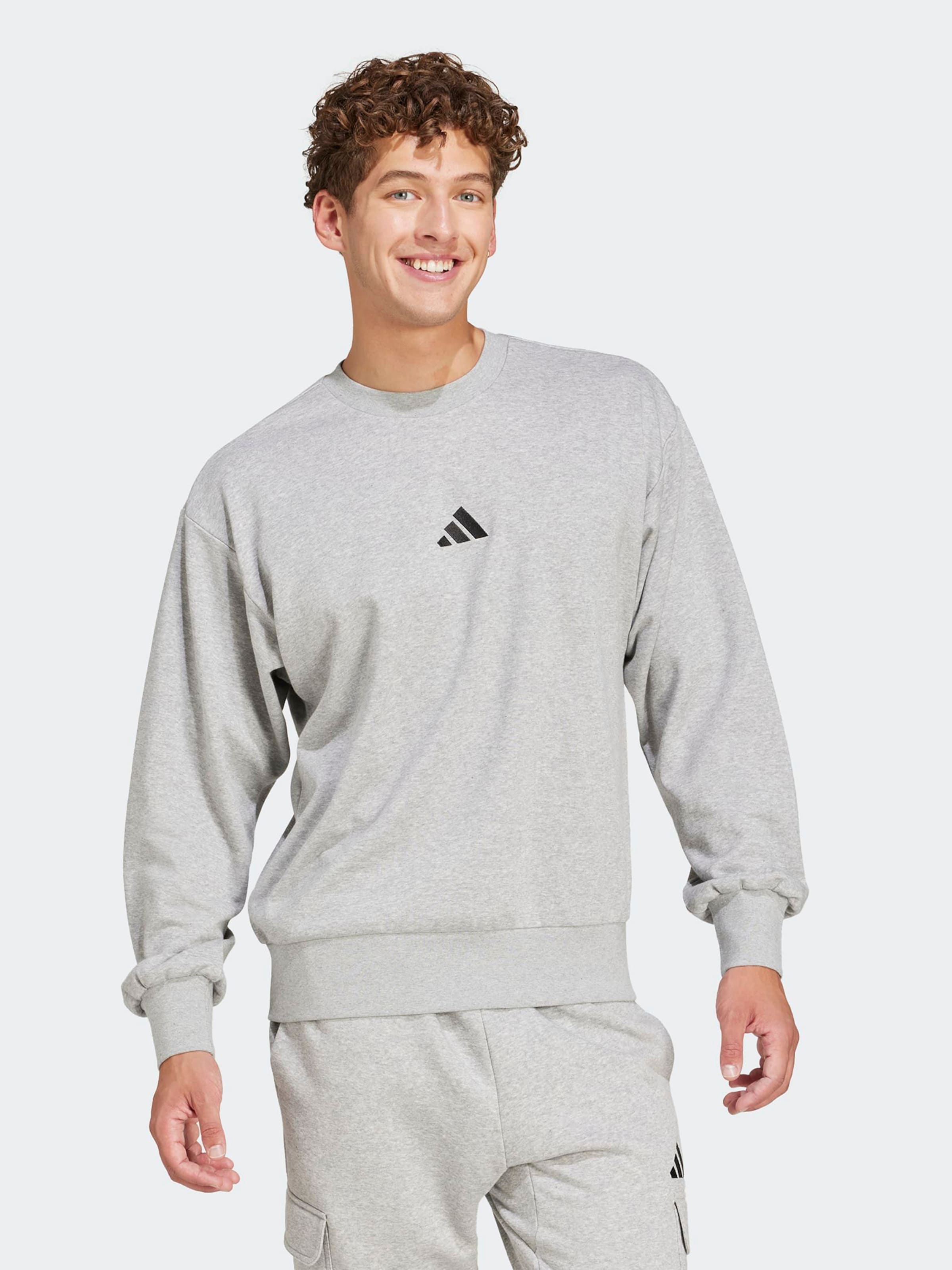 Adidas Sportswear Спортивный свитшот 'FEELCOZY' в крапчатом сером цвете — фото 2