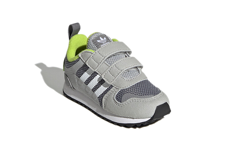 Кроссовки для детей Adidas Originals ZX 700 TD, серый/зеленый — фото 3