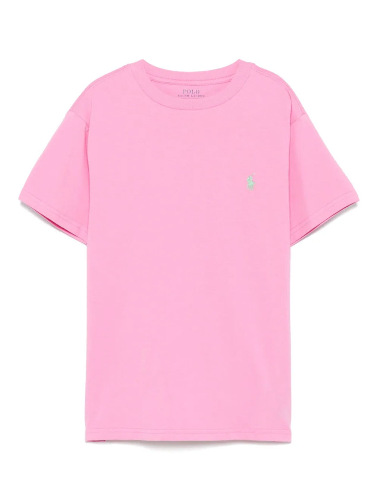 

POLO RALPH LAUREN KIDS футболка с логотипом Polo Pony, розовый
