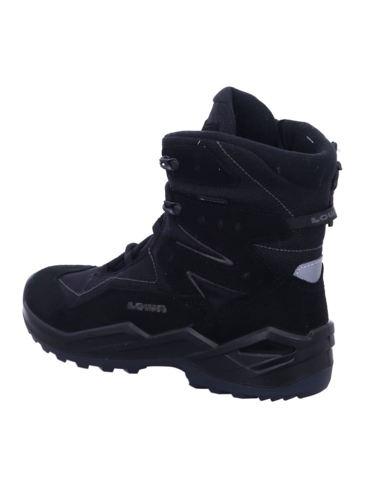 LOWA Зимние ботильоны LINO GTX черно-серого цвета — фото 3