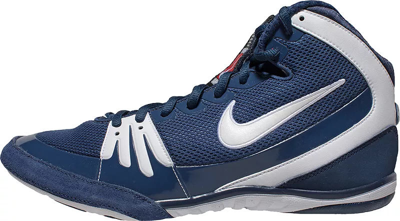 Мужские кроссовки Nike для вольной борьбы, темно-синий/белый — фото 3