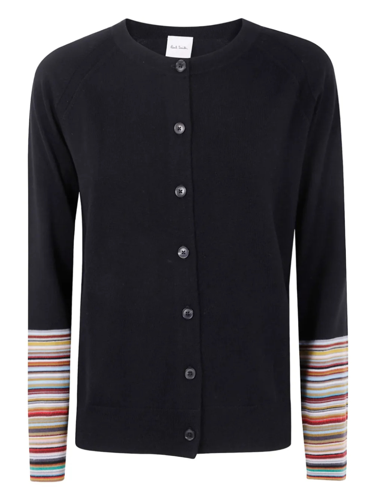 

Пол Смит кардиган с полосатыми манжетами Paul Smith, черный