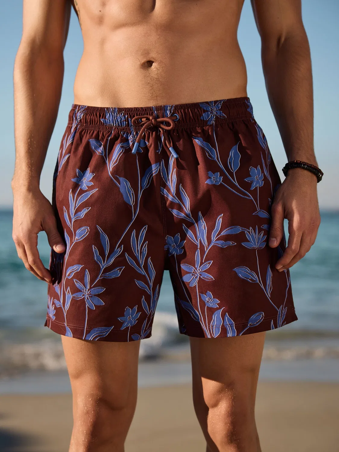 Шорты Next Board Shorts, коричневый — фото 2
