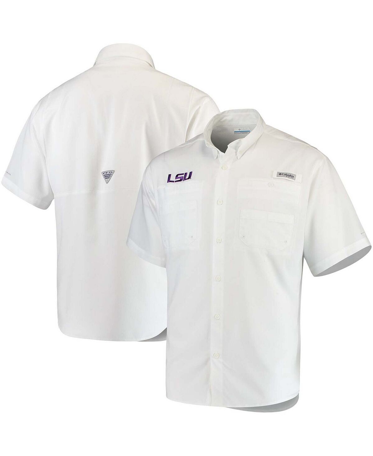 

Мужская рубашка LSU Tigers PFG Tamiami Columbia