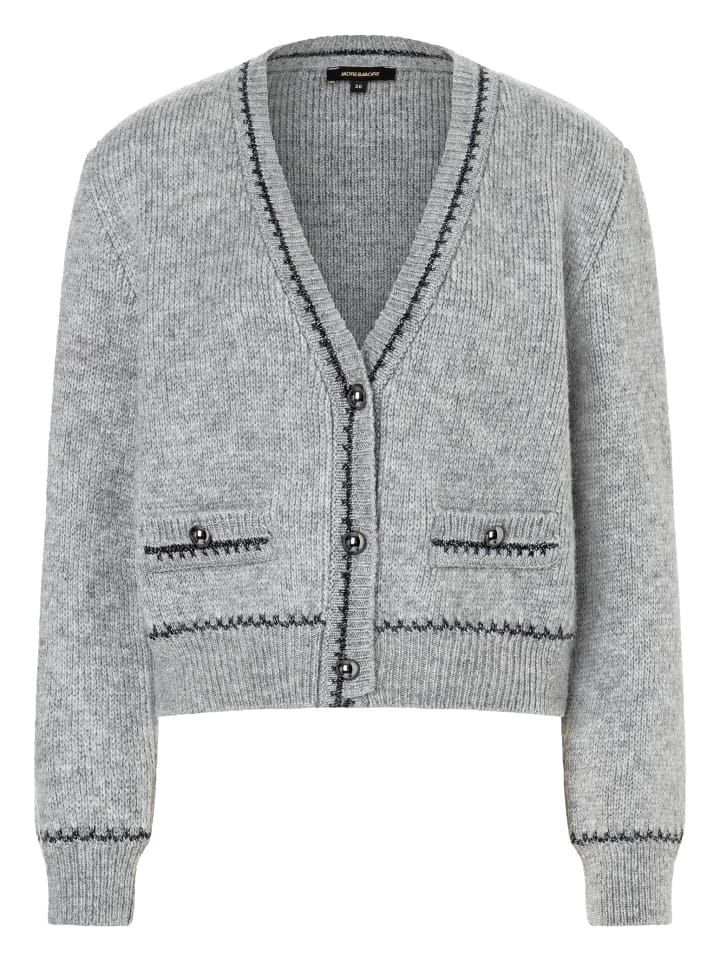 

Кардиган More & More Strickjacke, серый