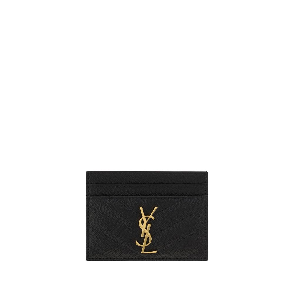 

Держатель карты Saint Laurent, черный