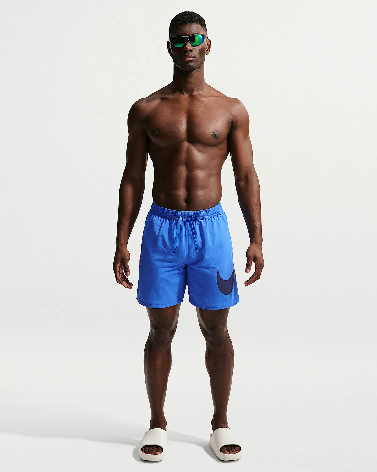Мужские плавки Nike Swim Breaker 7" с полной подкладкой, Blue Crystal