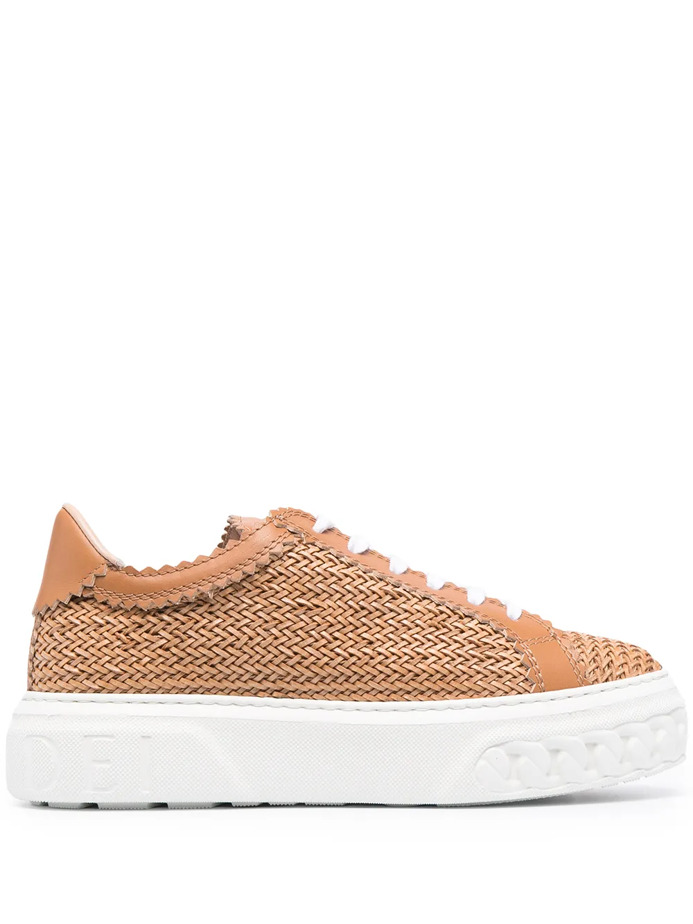 Плетеные кеды Off-Road Casadei, нейтральный
