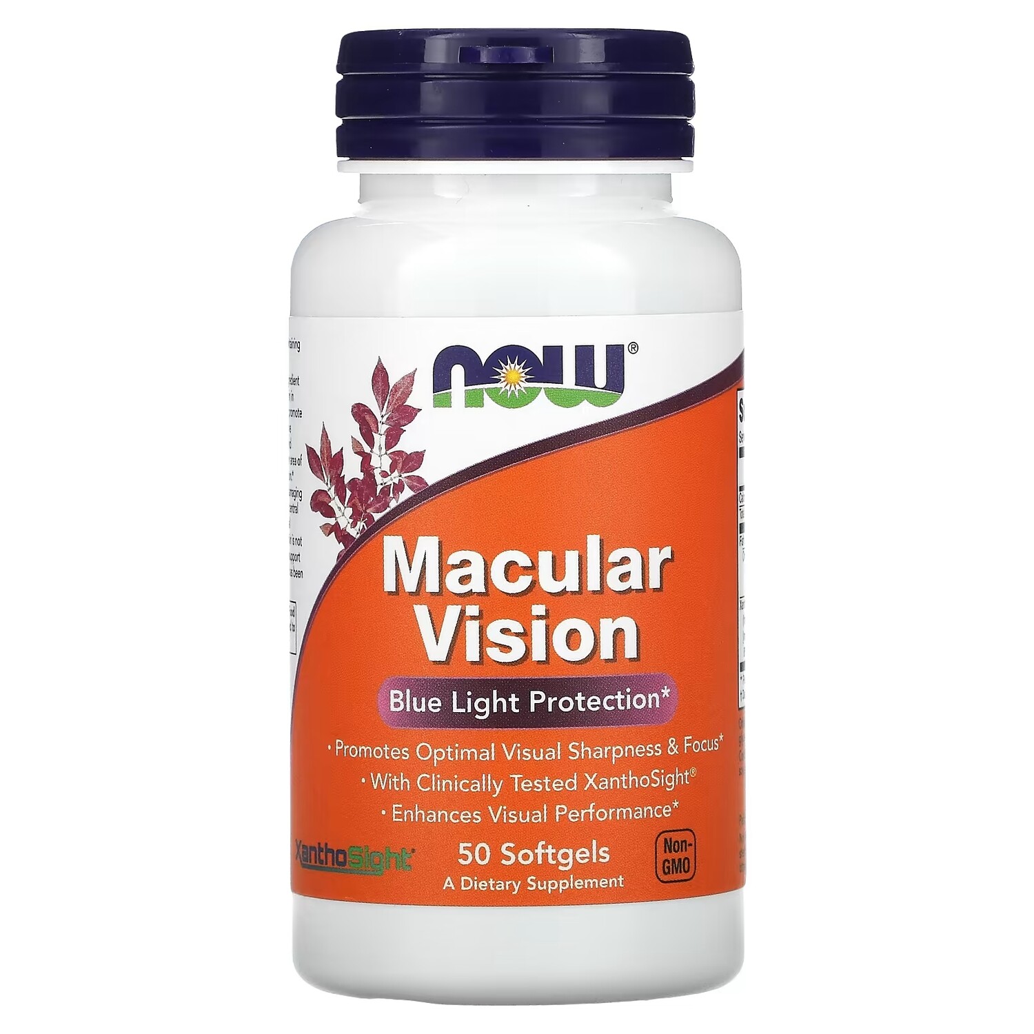 

Добавка NOW Foods Macular Vision, 50 мягких таблеток