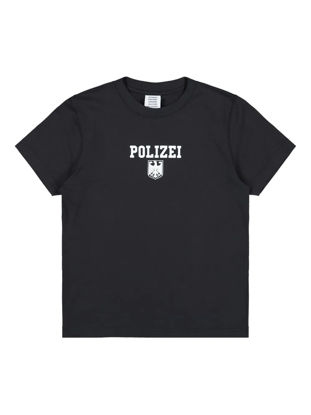 

Футболка Polizei Eagle Vetements, черный