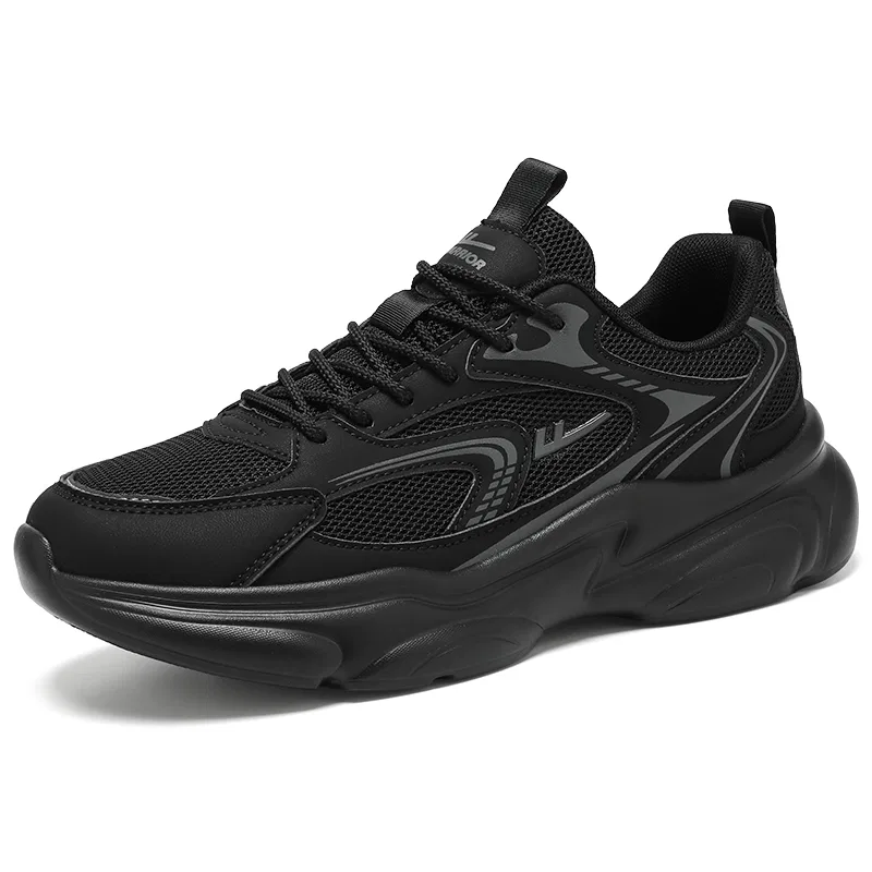 Детские кроссовки на толстой подошве Chunky Sneakers WARRIOR, Dark Gray Black — фото 4