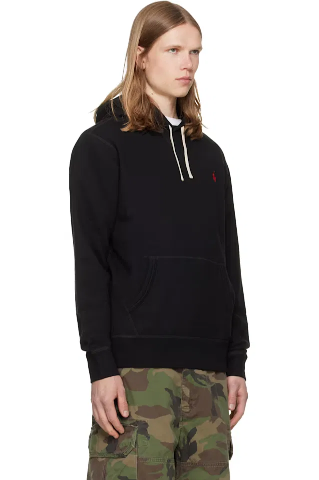 Черная толстовка the RL fleece Polo Ralph Lauren — фото 2