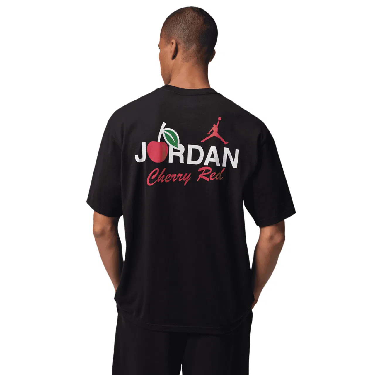 Футболка мужская 1985 Jordan, цвет Black/Red/White — фото 2