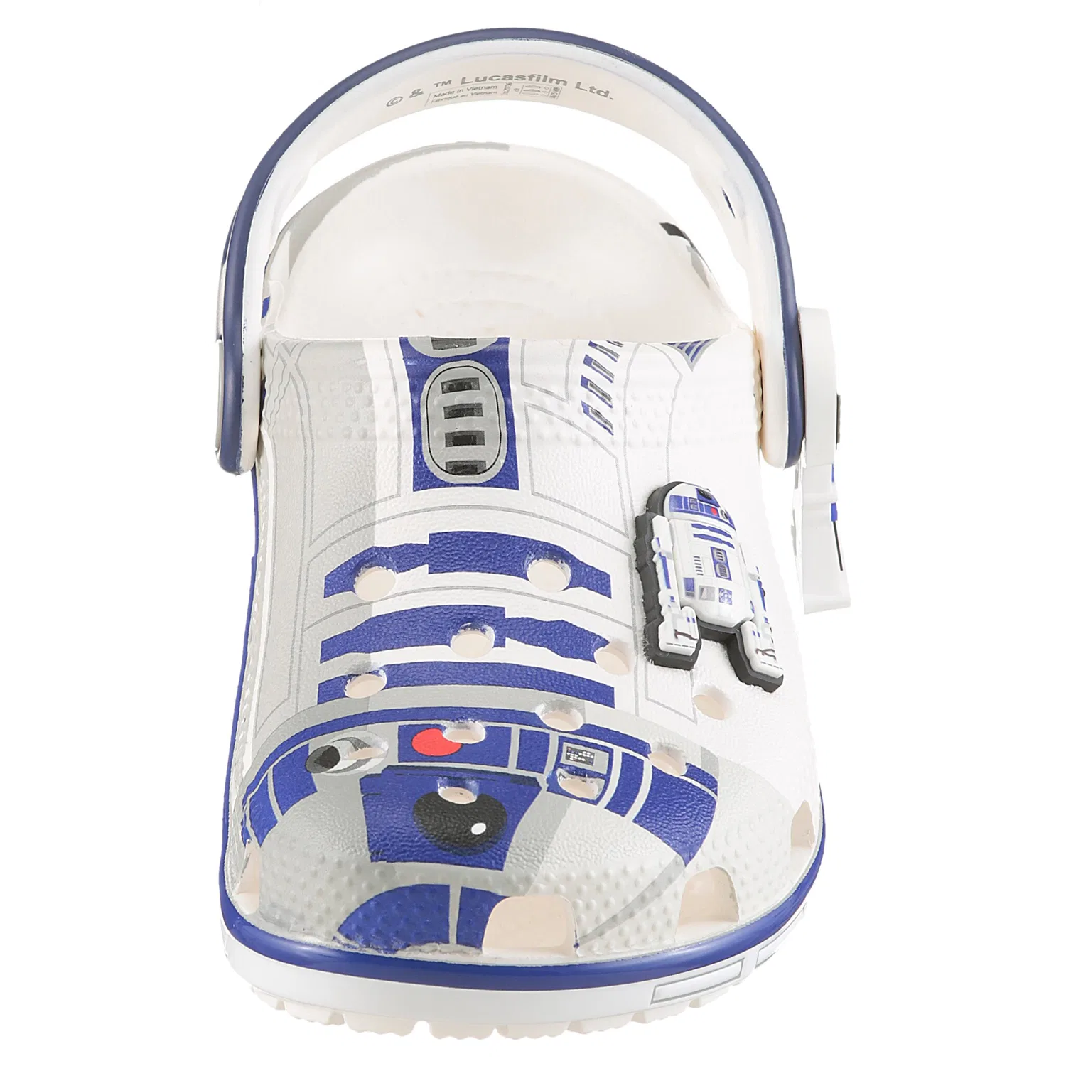 Детские сабо с принтом R2-D2 Crocs, Multicolor — фото 4