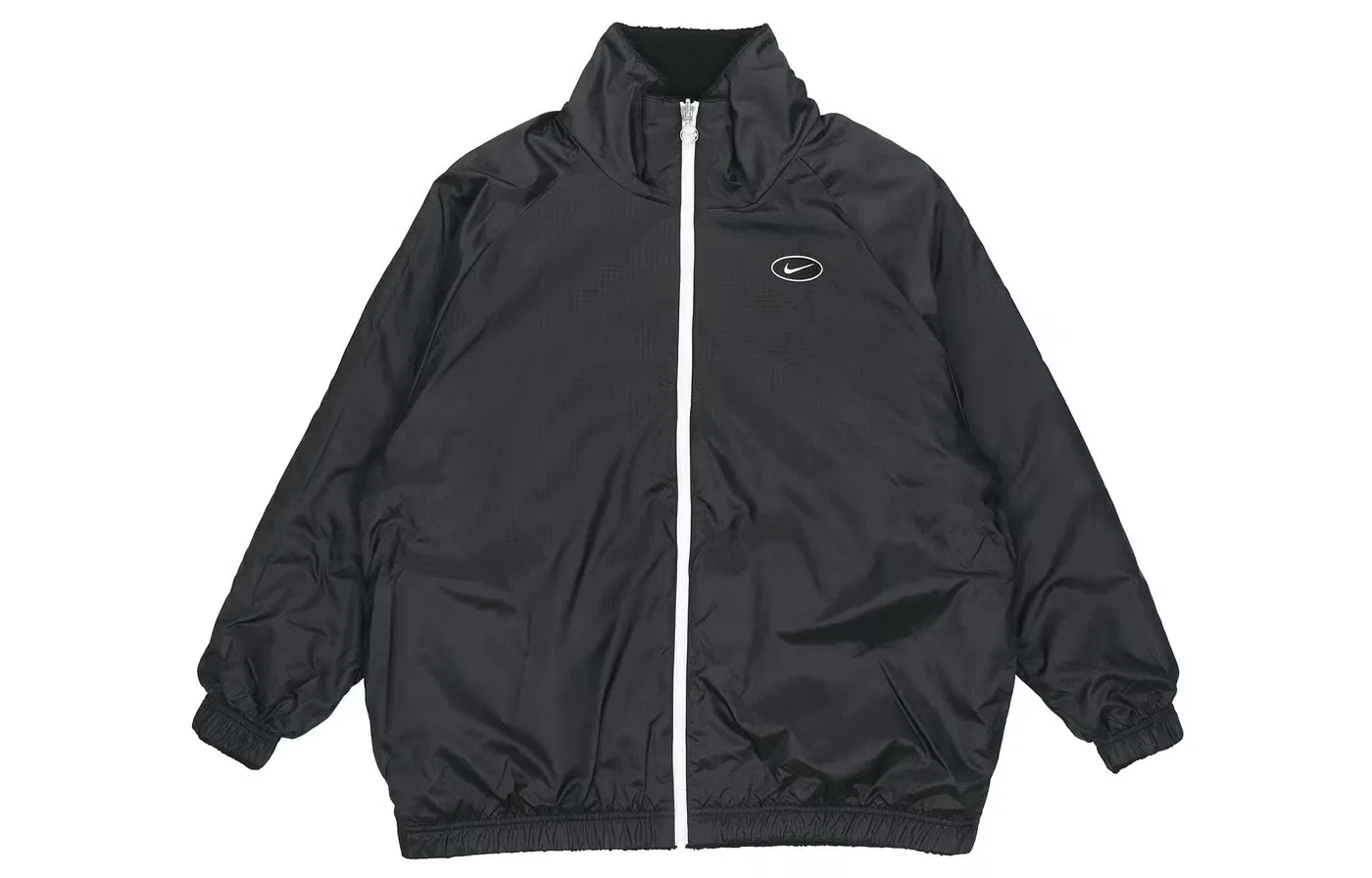 Куртка с логотипом двусторонняя Nike Large Logo, черный — фото 3