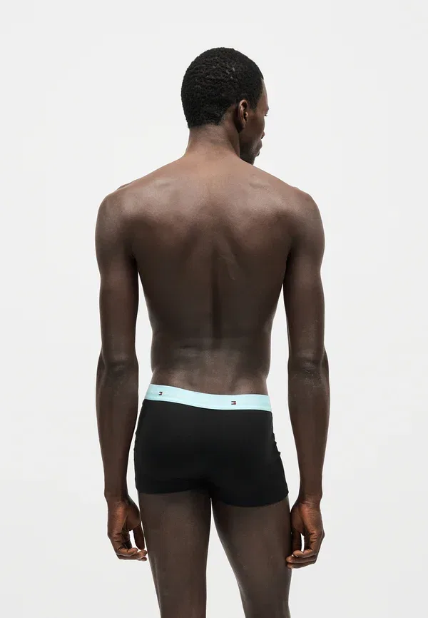 Комплект трусов 7 штук Signature repeat logo waistband trunks, Tommy Hilfiger, черный — фото 4