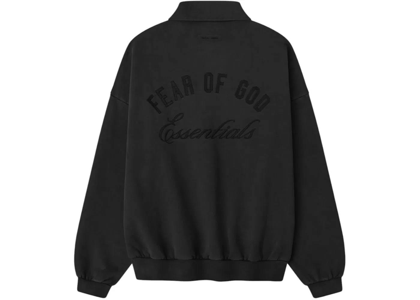 Мужской свитшот с вышивкой Sweatshirt Fear of God, Vintage Black — фото 2