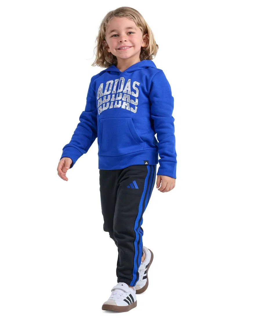 Комплект из свитшота и джоггеров с логотипом adidas, Team Royal Blue — фото 2