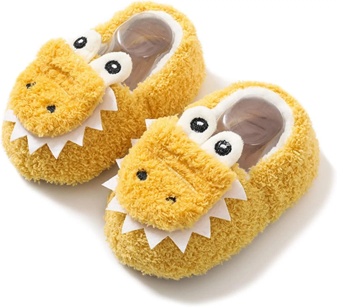 Детские мокасины для девочек с утеплением, модель 9 Month Moccasins, Yellow — фото 2