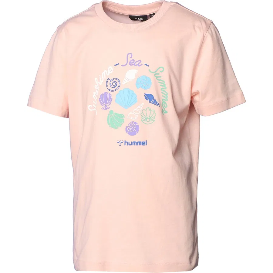 Футболка с принтом HMLSAKURA T-SHIRT S/S Hummel, Оранжевый — фото 2