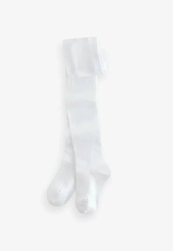 Комплект из 5 пар колготок, хлопок, 5-pack - tights, Next, White, белый — фото 2