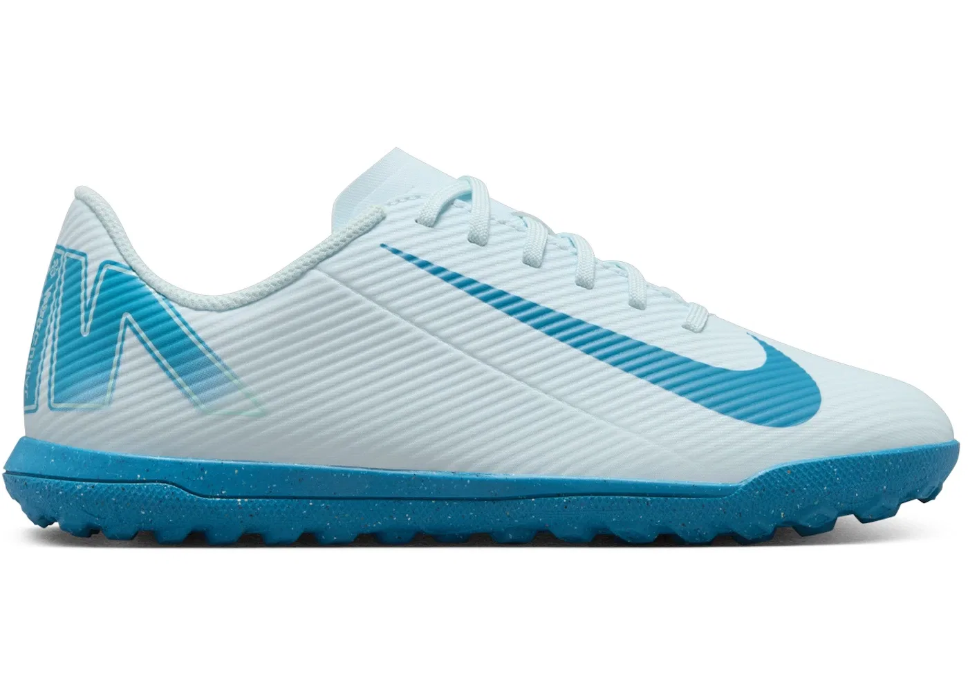 Детские бутсы с принтом Nike Mercurial Vapor 16 Club TF, Glacier Blue Blue Orbit