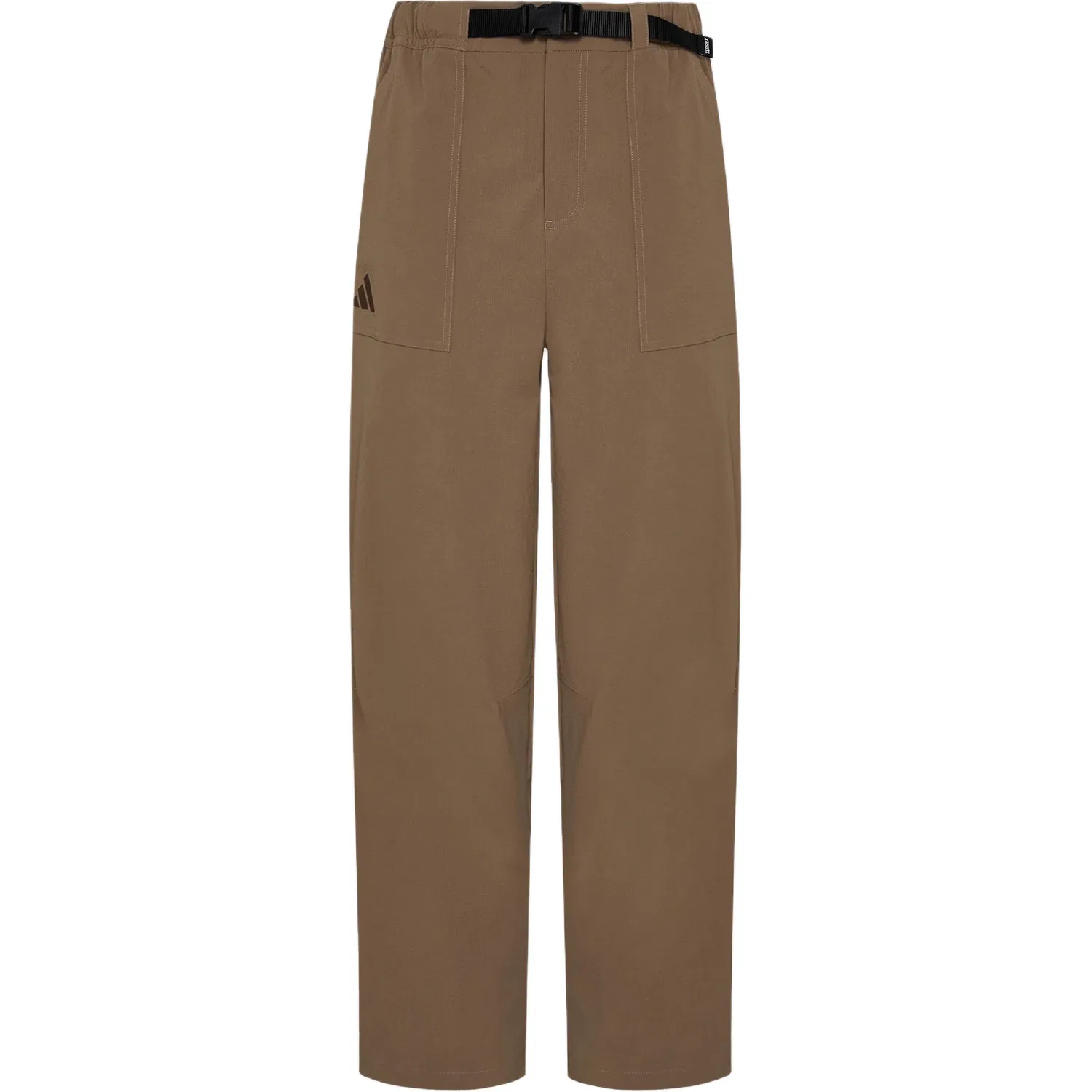 Женские брюки повседневные с зауженным кроем Khaki Brown Adidas, Khaki Brown