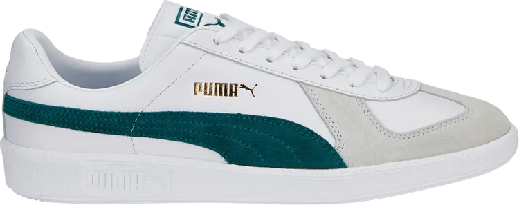 

Кроссовки Puma Army Trainer White Varsity Green, белый