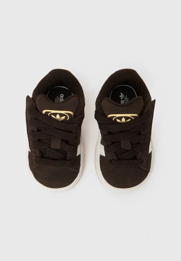 Детские туфли унисекс brown campus 00´s Adidas Originals, Aurora Coffee/White/Gum — фото 4