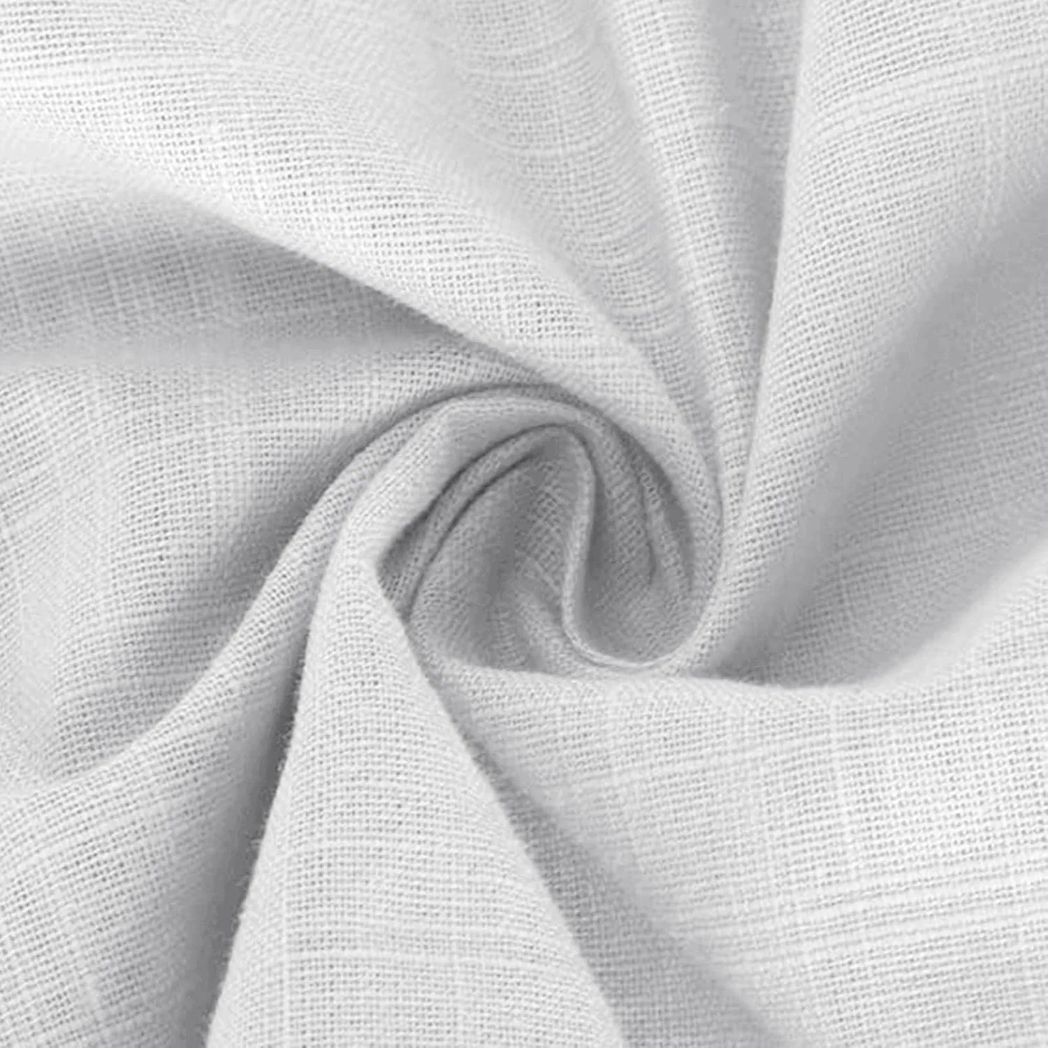 Женская худи с капюшоном Cotton Linen, белый — фото 4