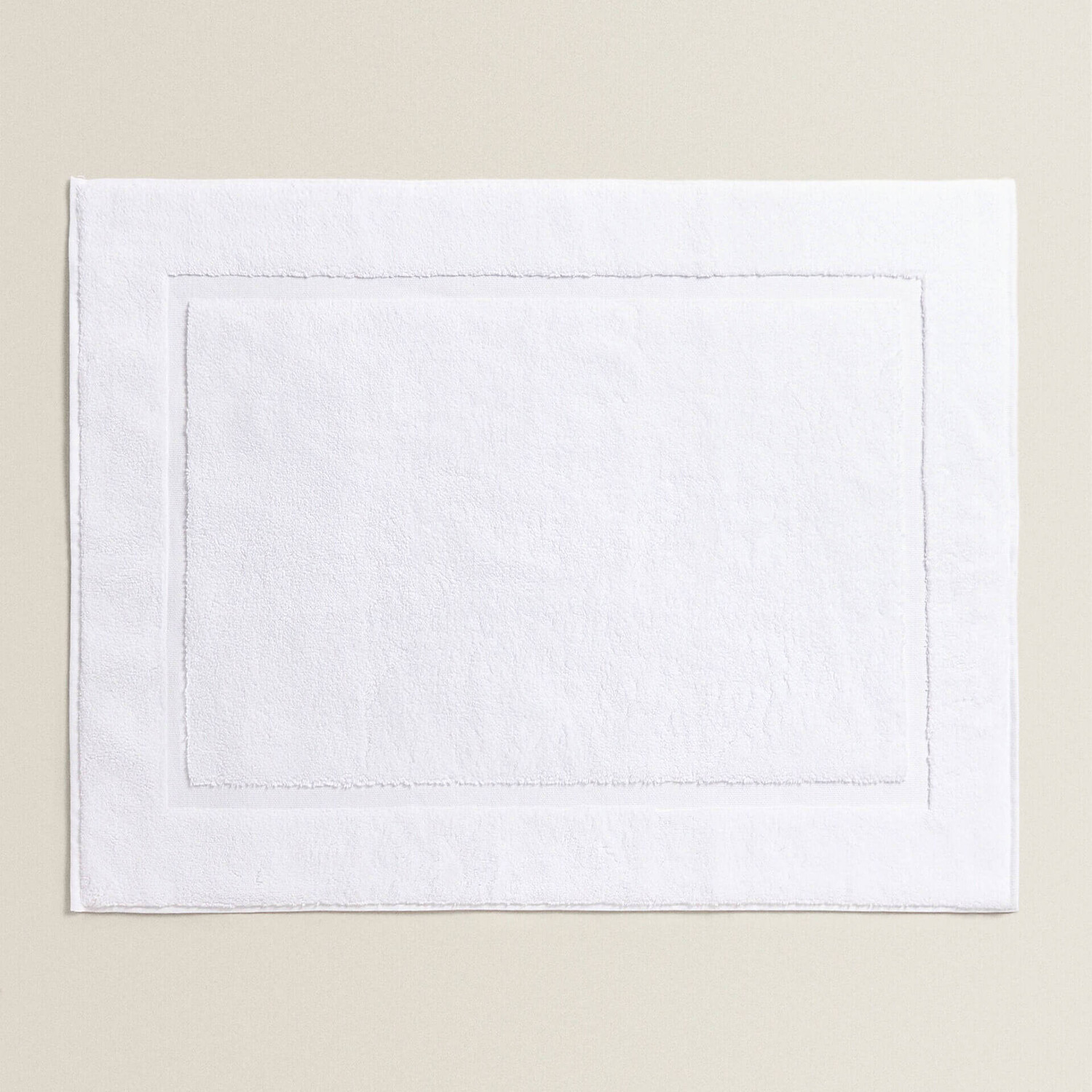 

Коврик для ванной Zara Home Non-Slip Soft Terry, белый