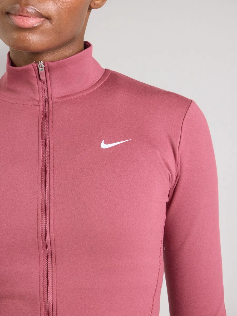 Толстовка на молнии NIKE Athletic Zip-Up Hoodie 'One' в цвете Pitaya — фото 3