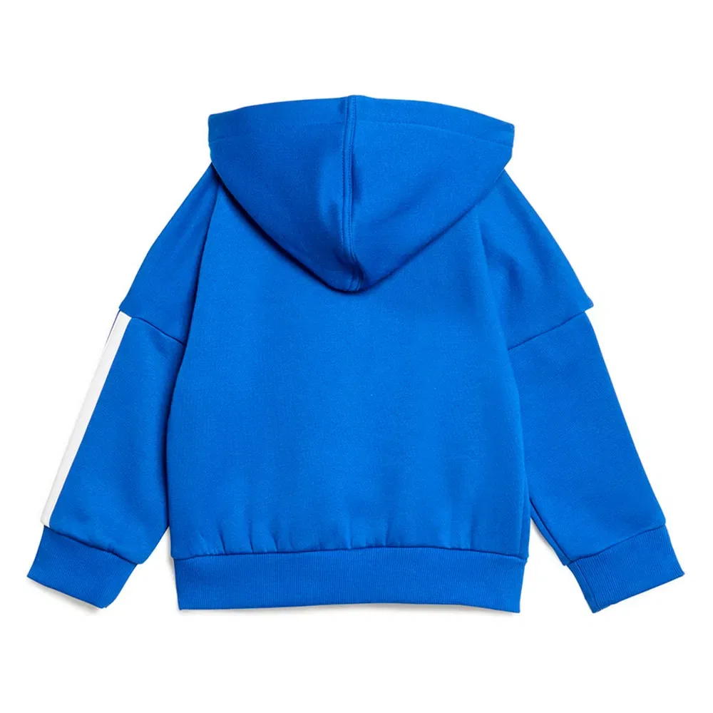 Детский спортивный комплект для девочек с логотипом Adidas, Blue — фото 3