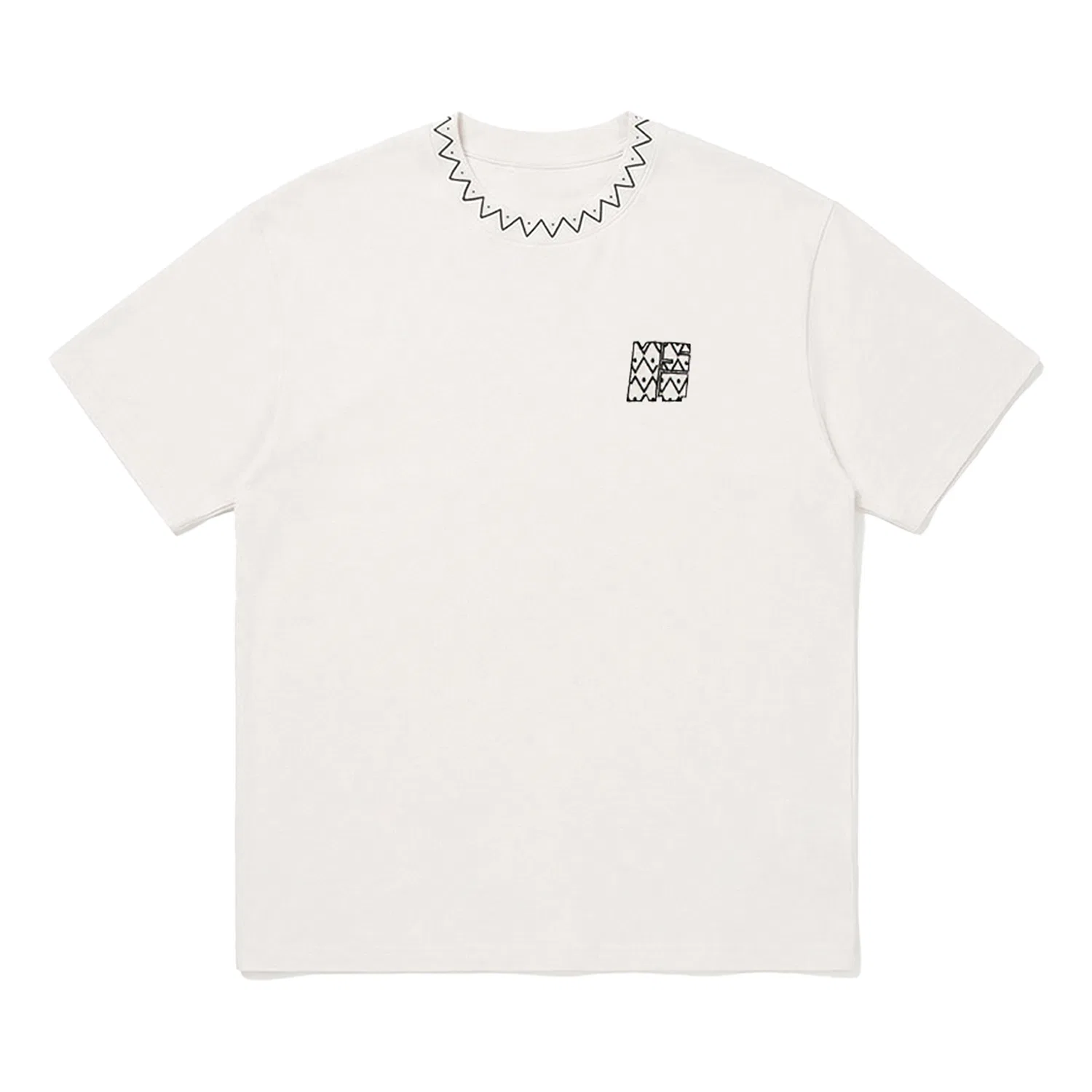 Детская футболка с круглым вырезом NSTNEW START, White Heather Gray — фото 3