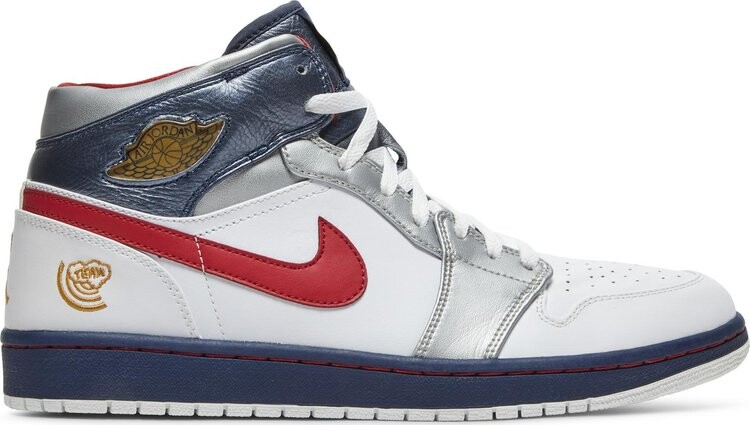 

Кроссовки Air Jordan 1 Retro Olympic, белый, Белый;серый, Кроссовки Air Jordan 1 Retro Olympic, белый