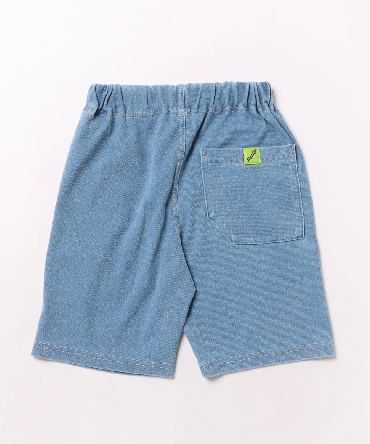 Детские джинсовые брюки из трикотажа до колена SKAPE, Navy — фото 2