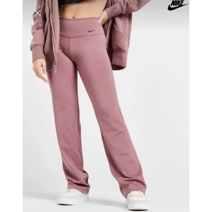 Женские леггинсы Nike Dri-Fit Pwr Classic Pant с высокой посадкой, Коричневый