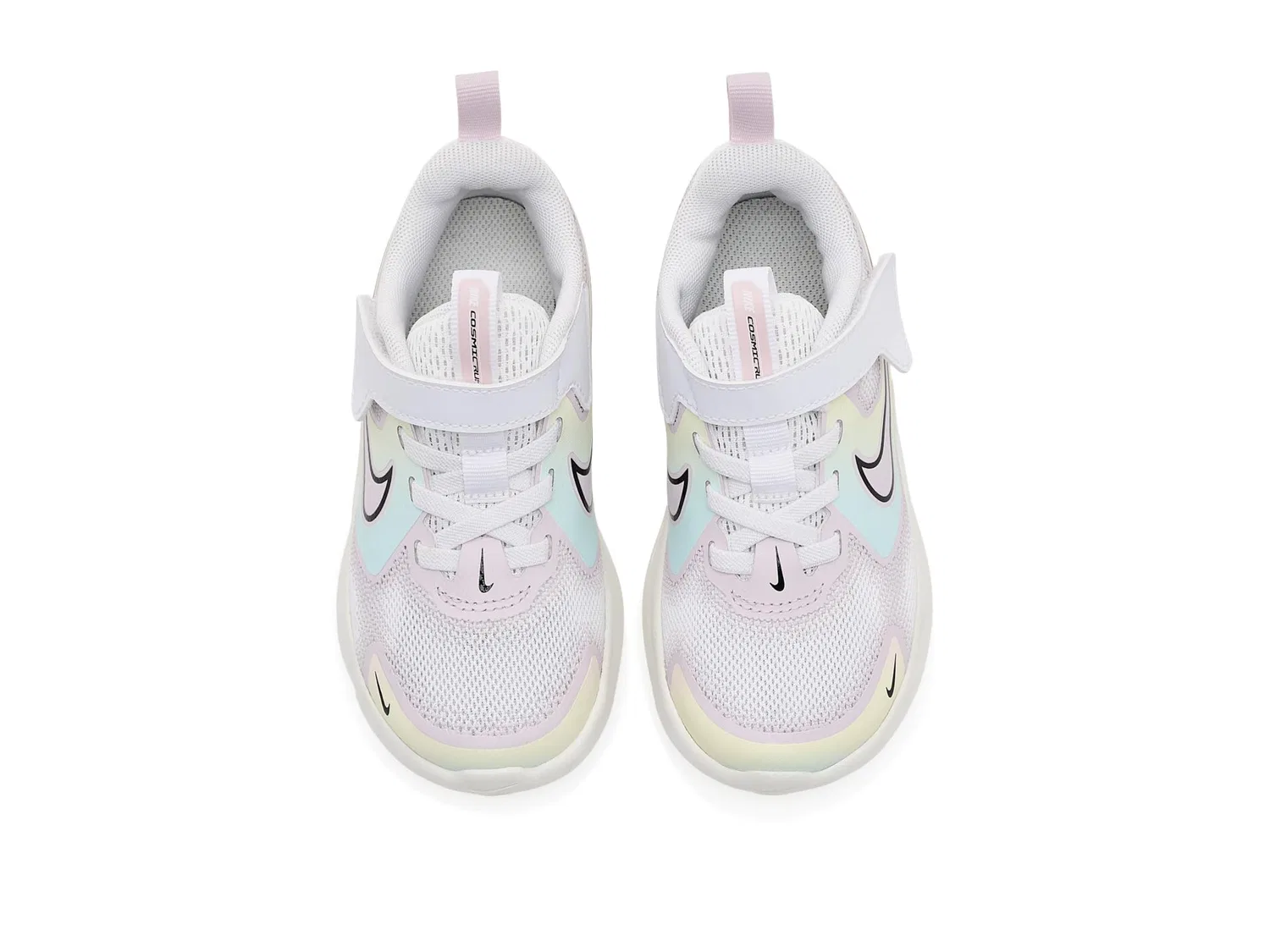 Кроссовки Cosmic Runner SE 2 (для младенцев и малышей) Nike Kids, White/Black/Bleached Lilac/Sail — фото 3