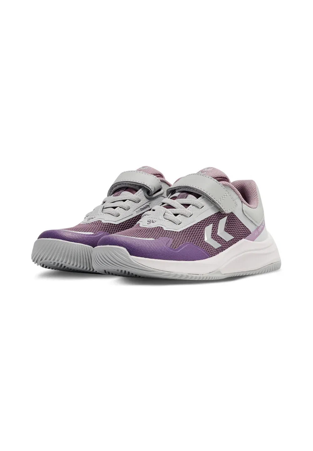 Кроссовки Topflight Pro VC JR унисекс Hummel, Black Plum — фото 2