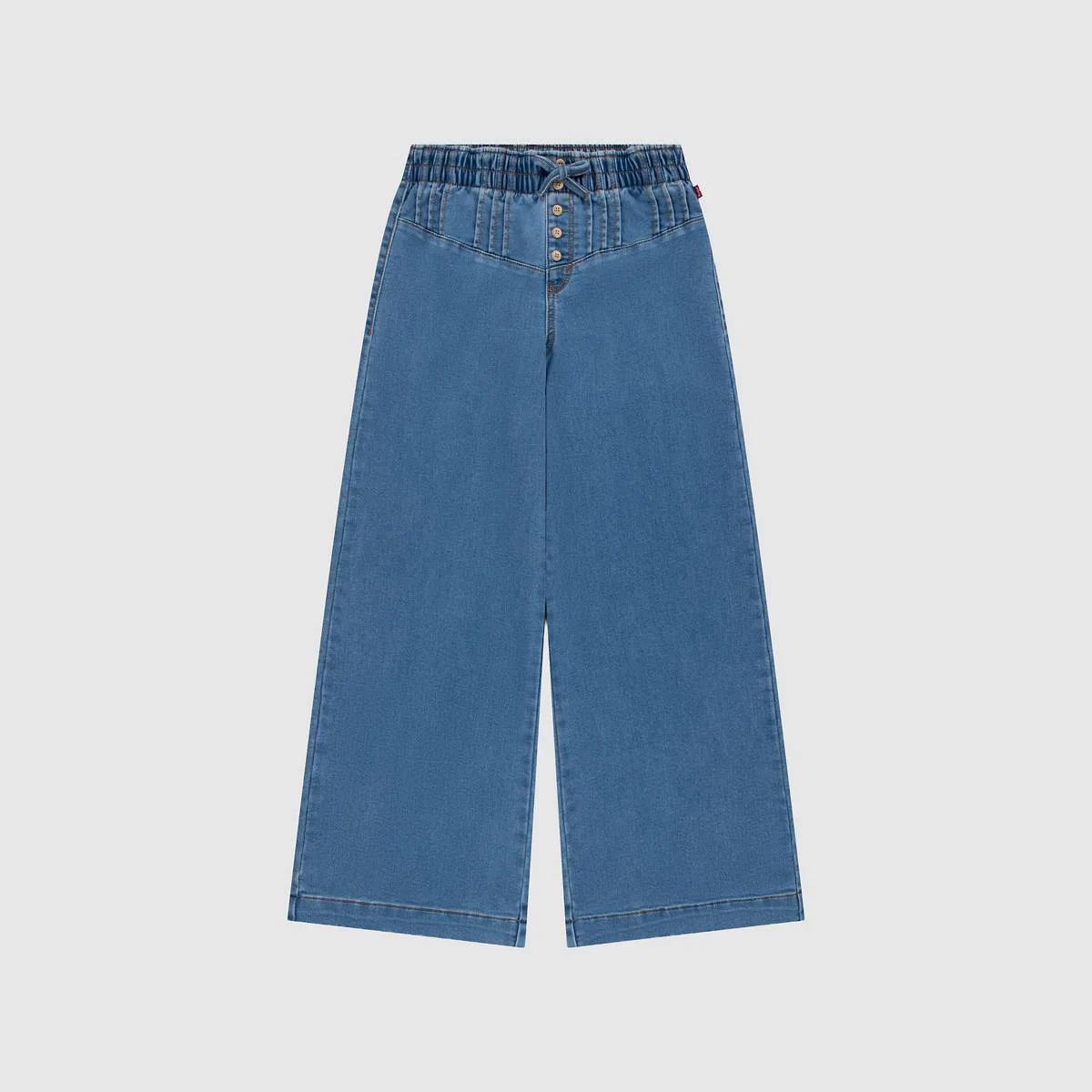Джинсы, Надеваемые складки, модель Dobby, для девочек 7-16 лет Levi's, Dance Around - Medium Wash