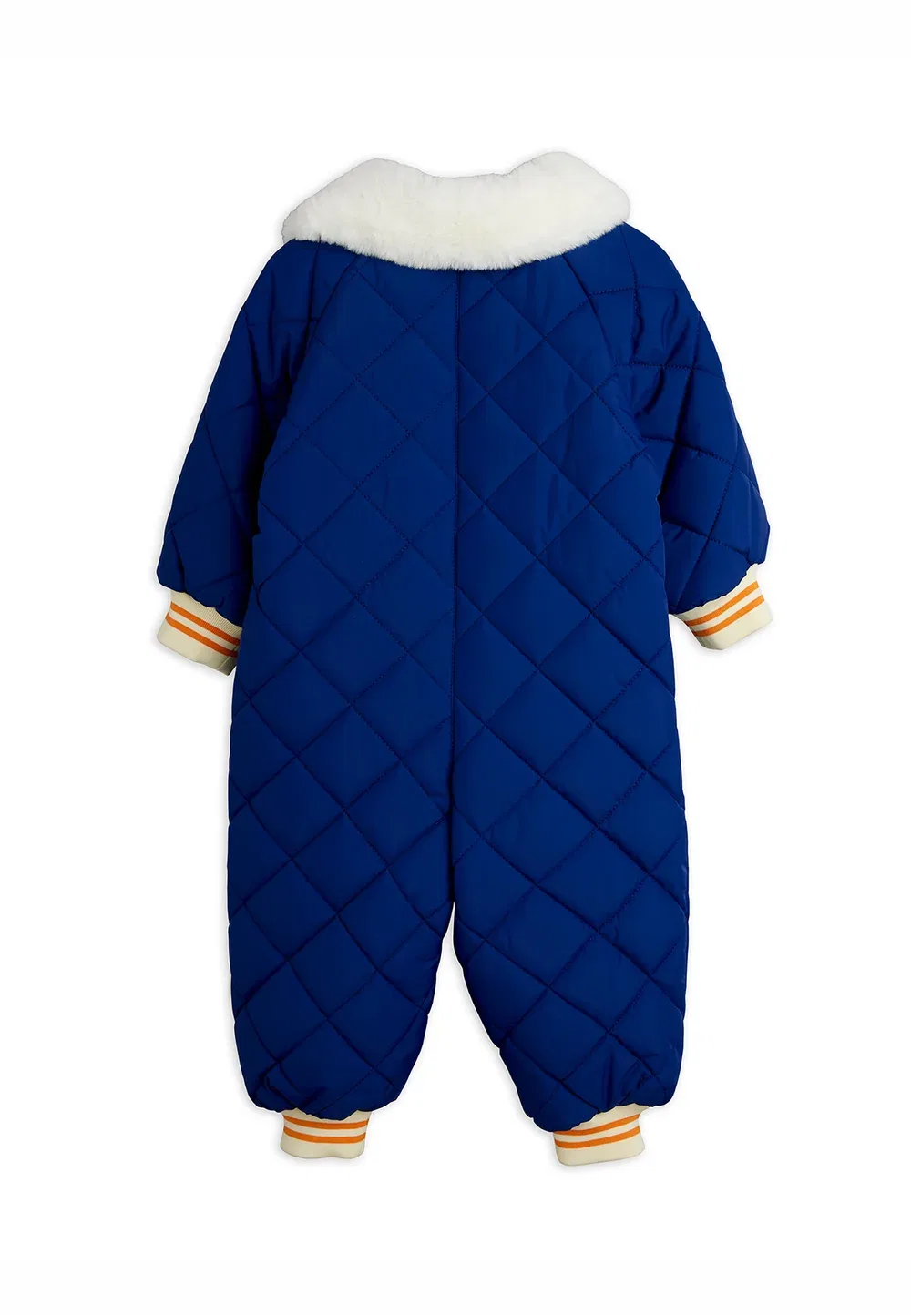 Зимний комбинезон Ritzratz с лоскутным рисунком, унисекс Mini Rodini, Blue — фото 2