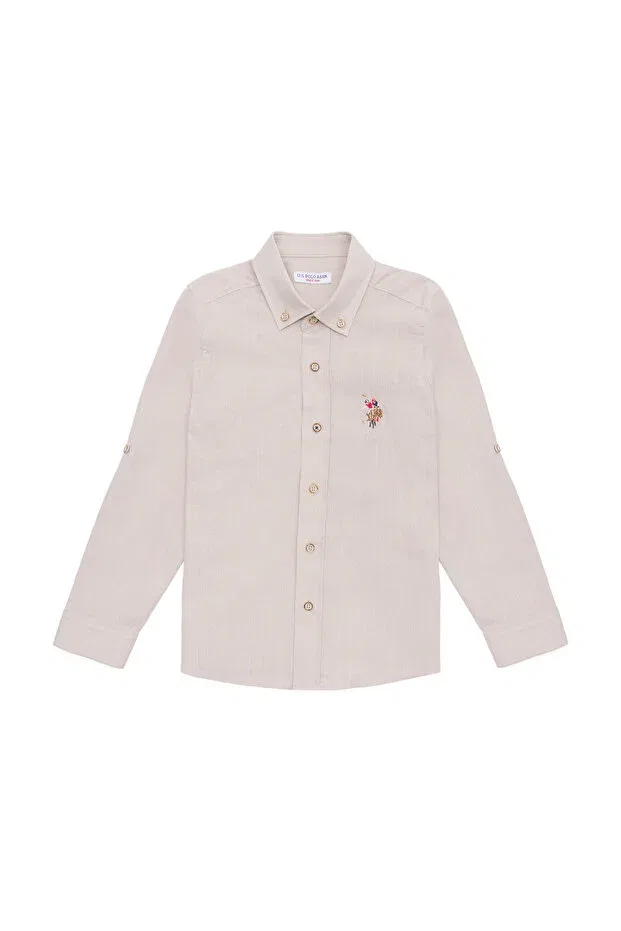 Детская рубашка с длинным рукавом U.S. Polo Assn., 902548 — фото 2