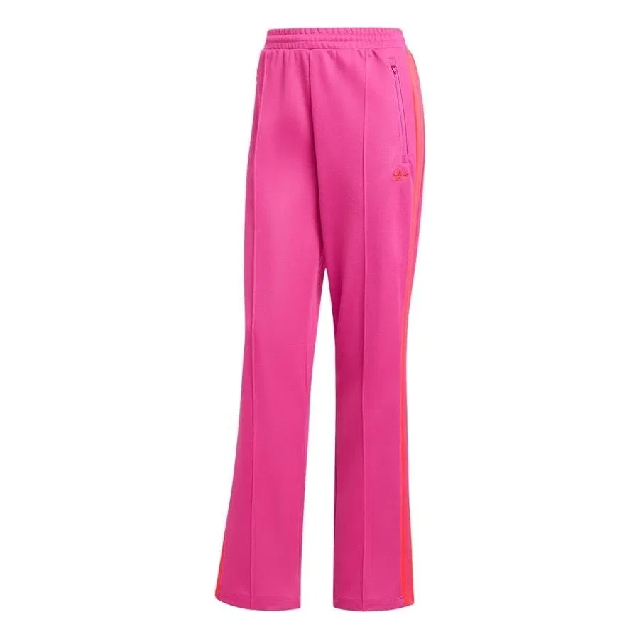 Спортивные штаны с принтом GRFX TRACKPANTS adidas, Розовый