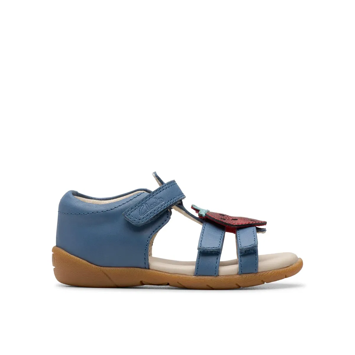 Детские сандалии для девочек Zora Berry Clarks, Blue