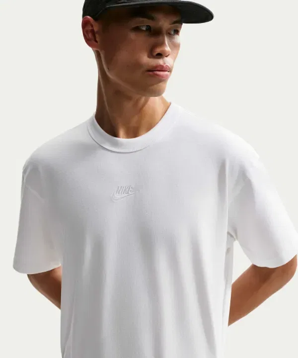 Футболка Nike Sportswear Premium Essential, белый — фото 3