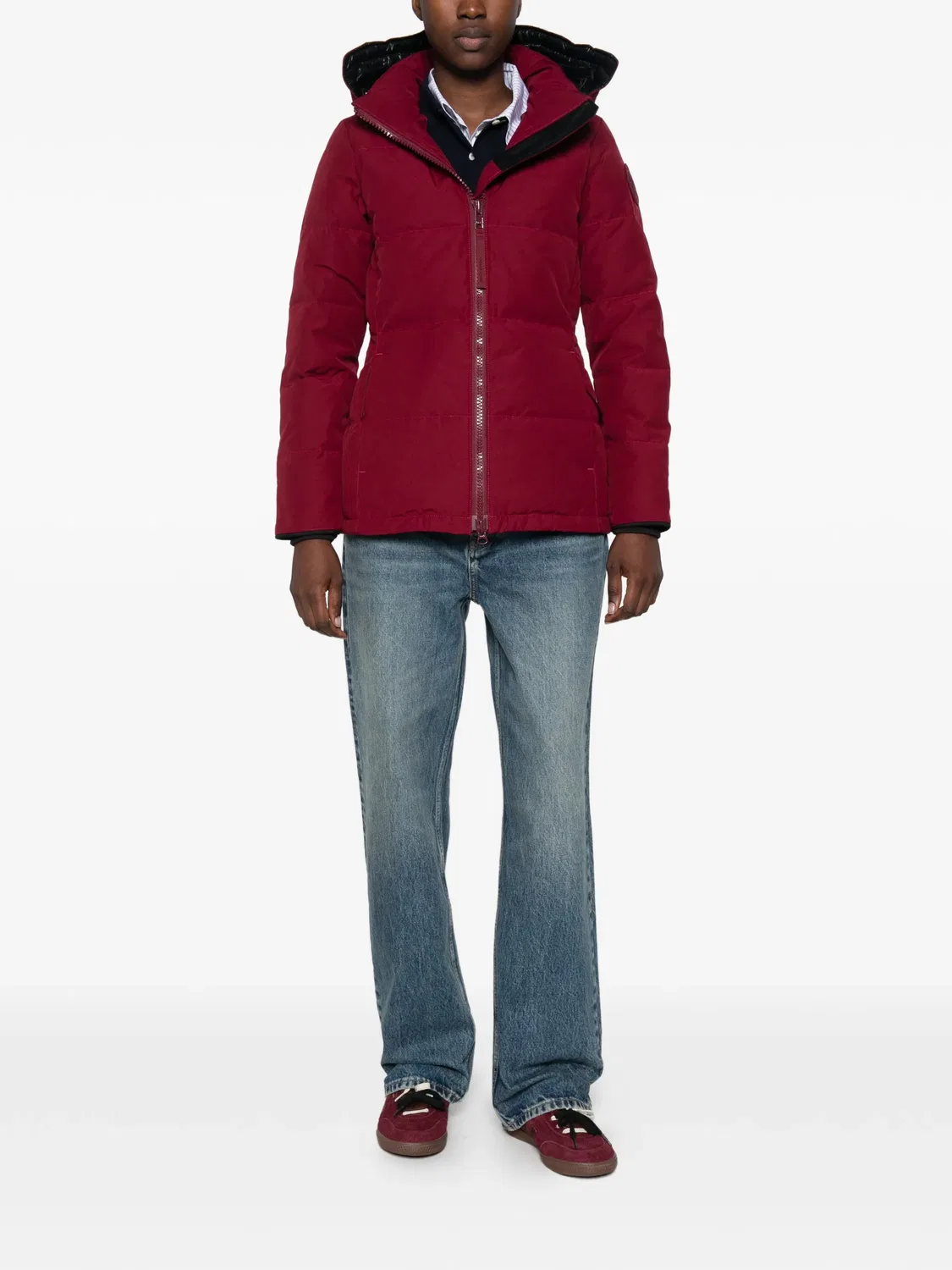 Стеганая куртка Chelsea красная Canada Goose, красный — фото 2